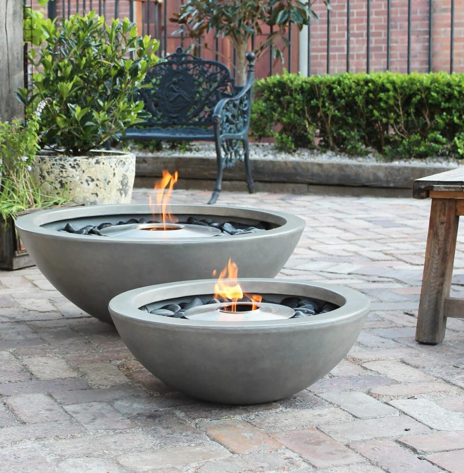 Бетонная чаша для костра