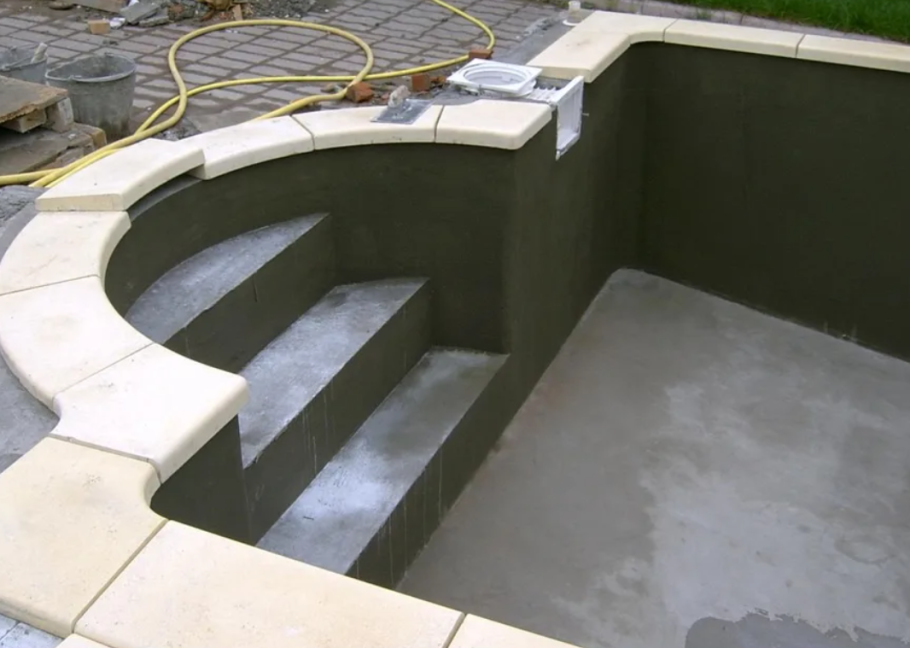 Гидроизоляция бетонной чаши бассейна