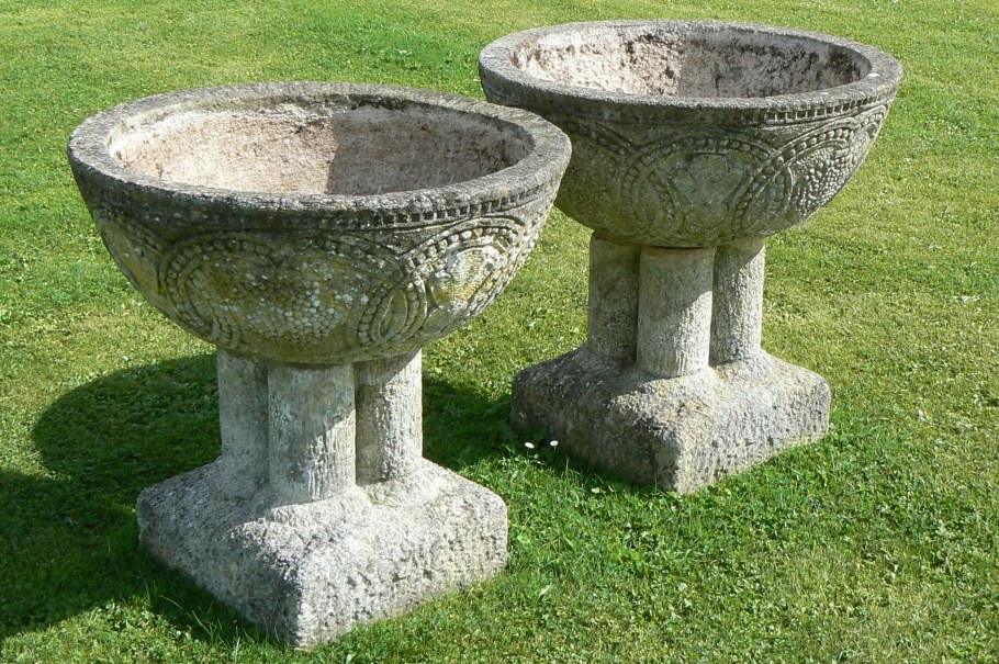 Вазоны из бетона