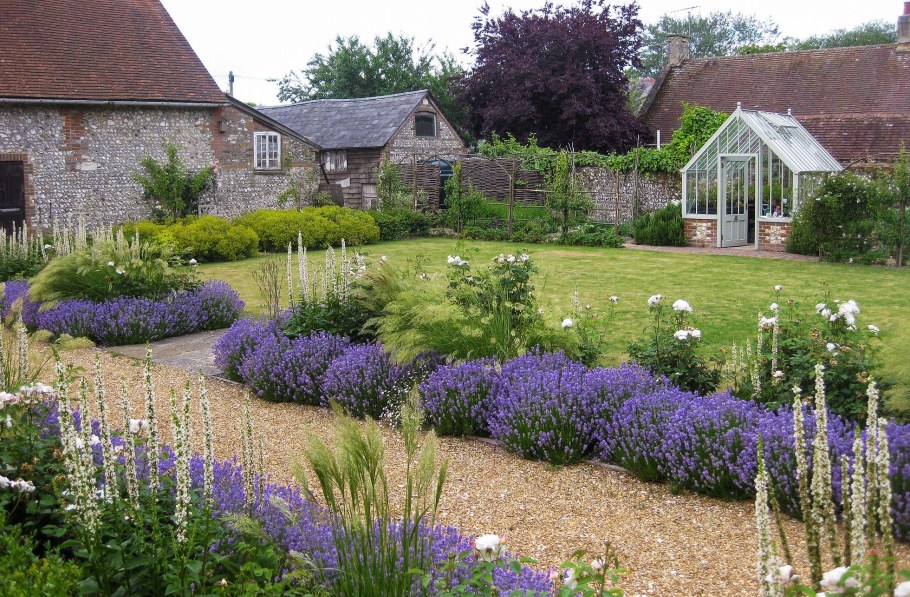 Сады Прованс в Англии цветники