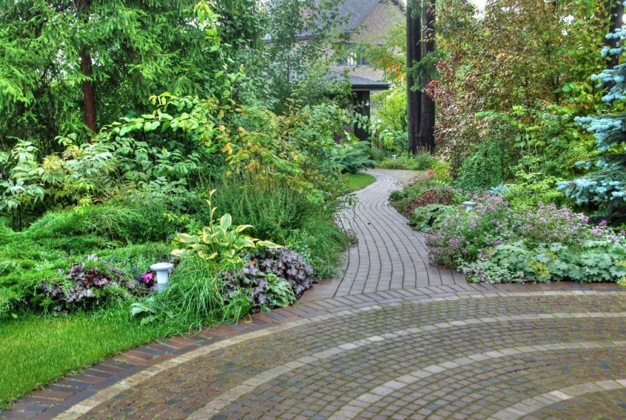 Красивые садовые дорожки