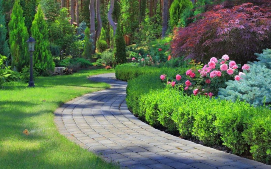 Дорожки в ландшафтном дизайне