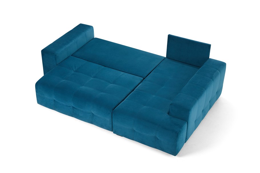 Диван Питсбург синий угловой