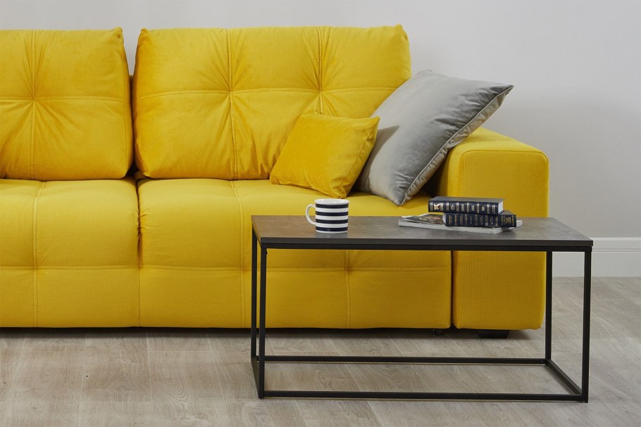 Диван кровать Питсбург желтый