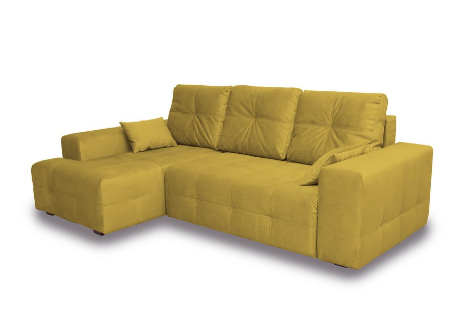 Диван кровать Питсбург желтый