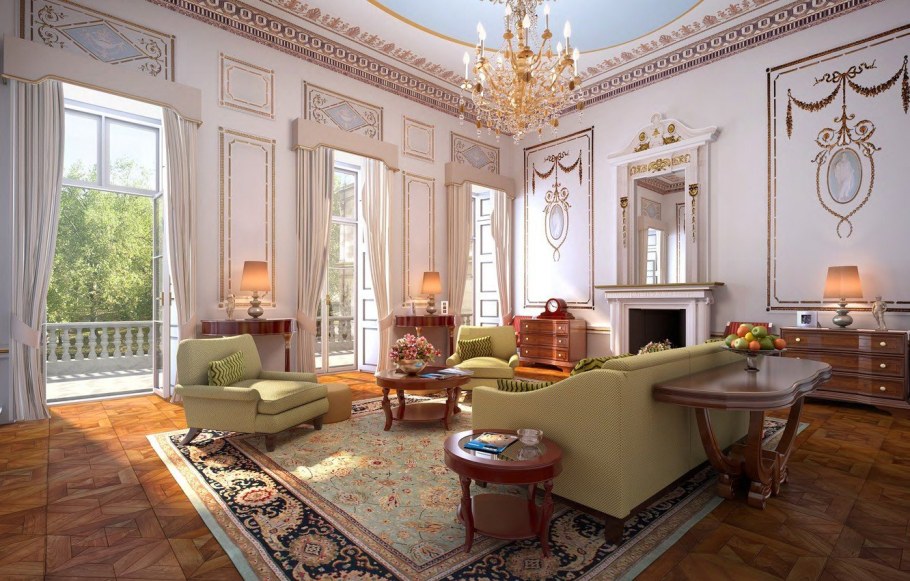Английский особняк Викторианский стиль интерьер