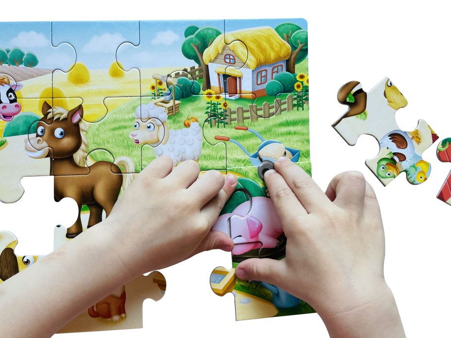 Пазлы в интерьере