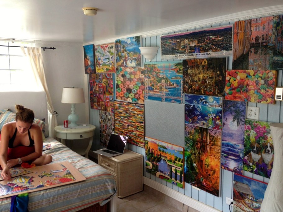 Пазлы в интерьере квартиры