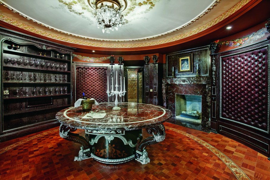 Интерьер в стиле казино