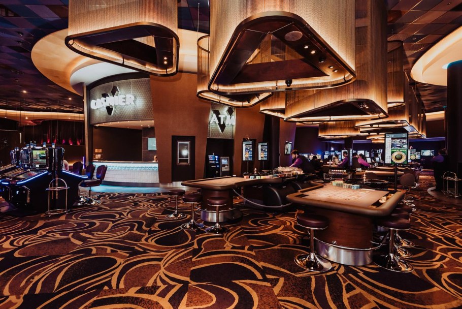 Съемка интерьера казино