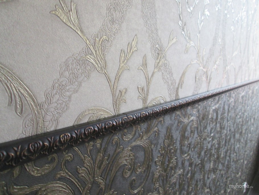 Декор обойных швов