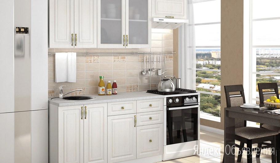 Кухня Юлия модульная Сандал белый