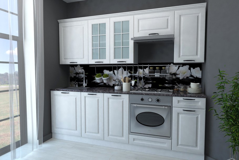 Кухонный гарнитур Белла хофф белый