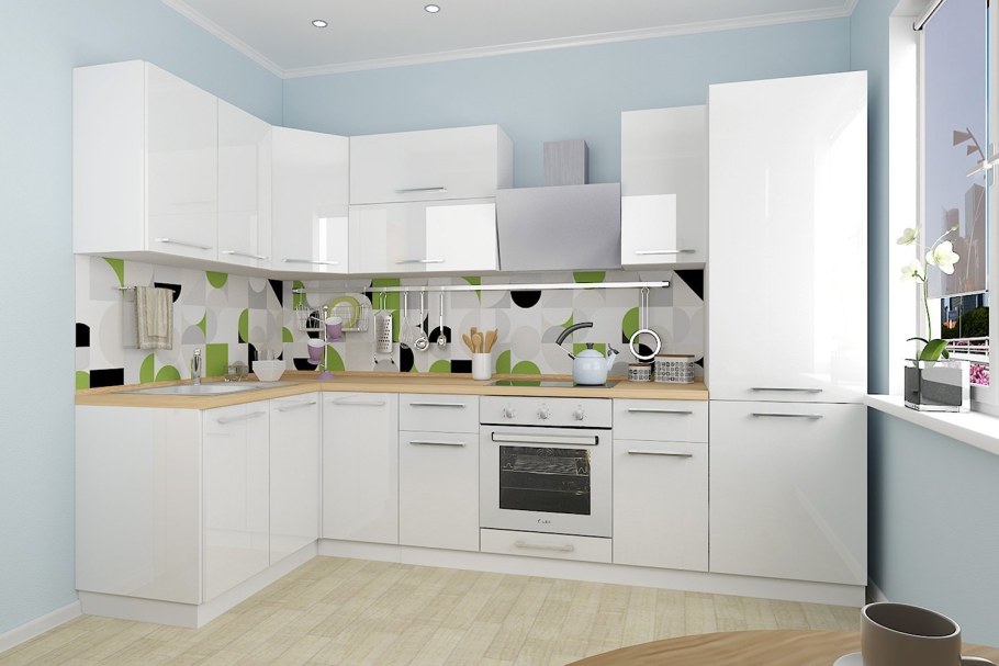 Кухня Белла хофф белая