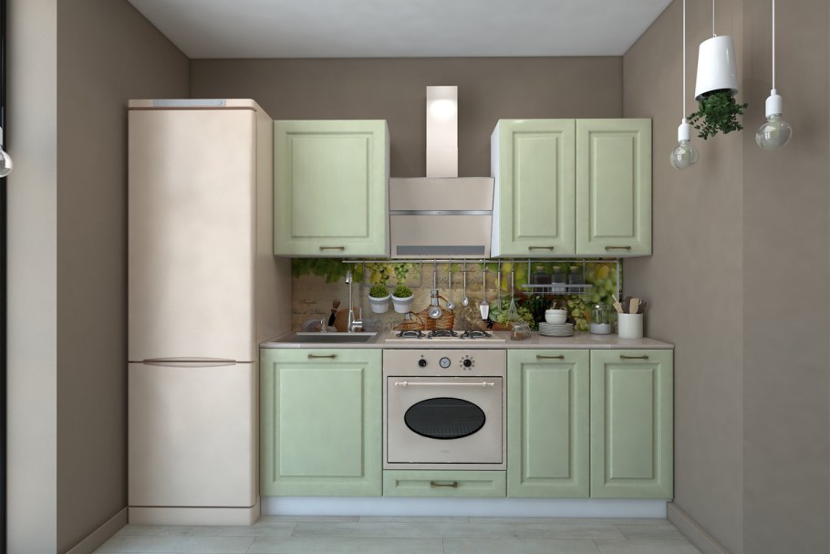 Кухня Белла фисташка хофф