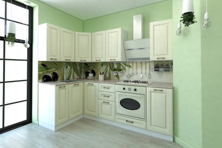 Кухня Белла хофф белая