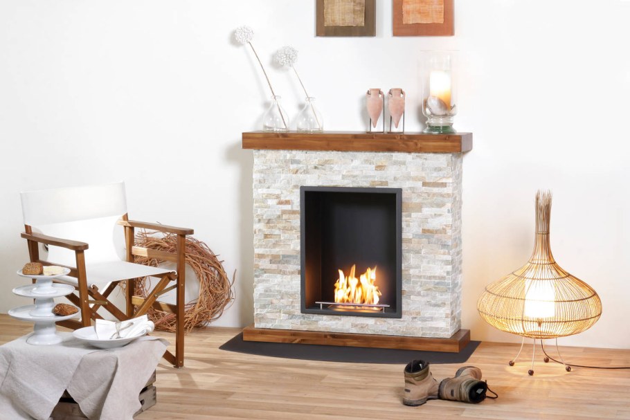 Декоративный камин на батарейках