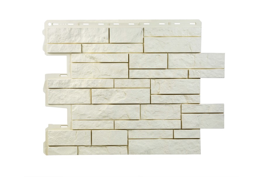 Панель фасадная Альта профиль Шотландия 796х591 мм кремовый