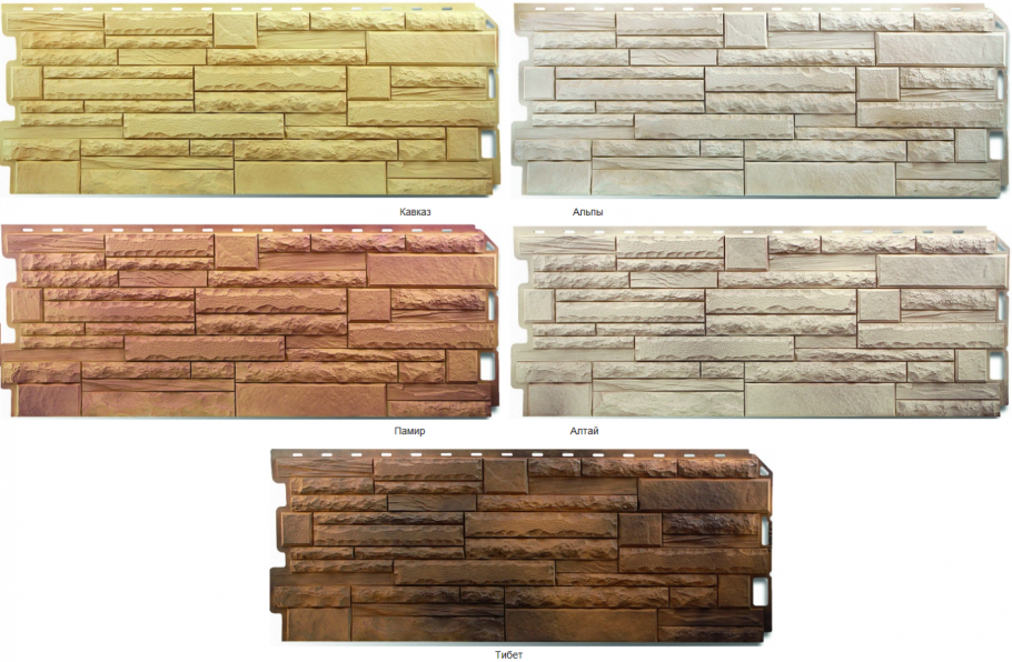 Панели Альта профиль Скалистый камень Тибет