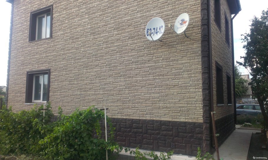 Фасадные панели Альта профиль Скалистый камень