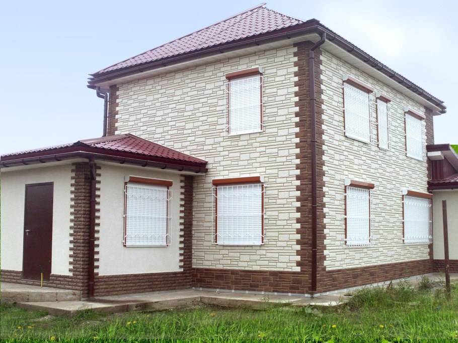 Панели Альта профиль камень белый