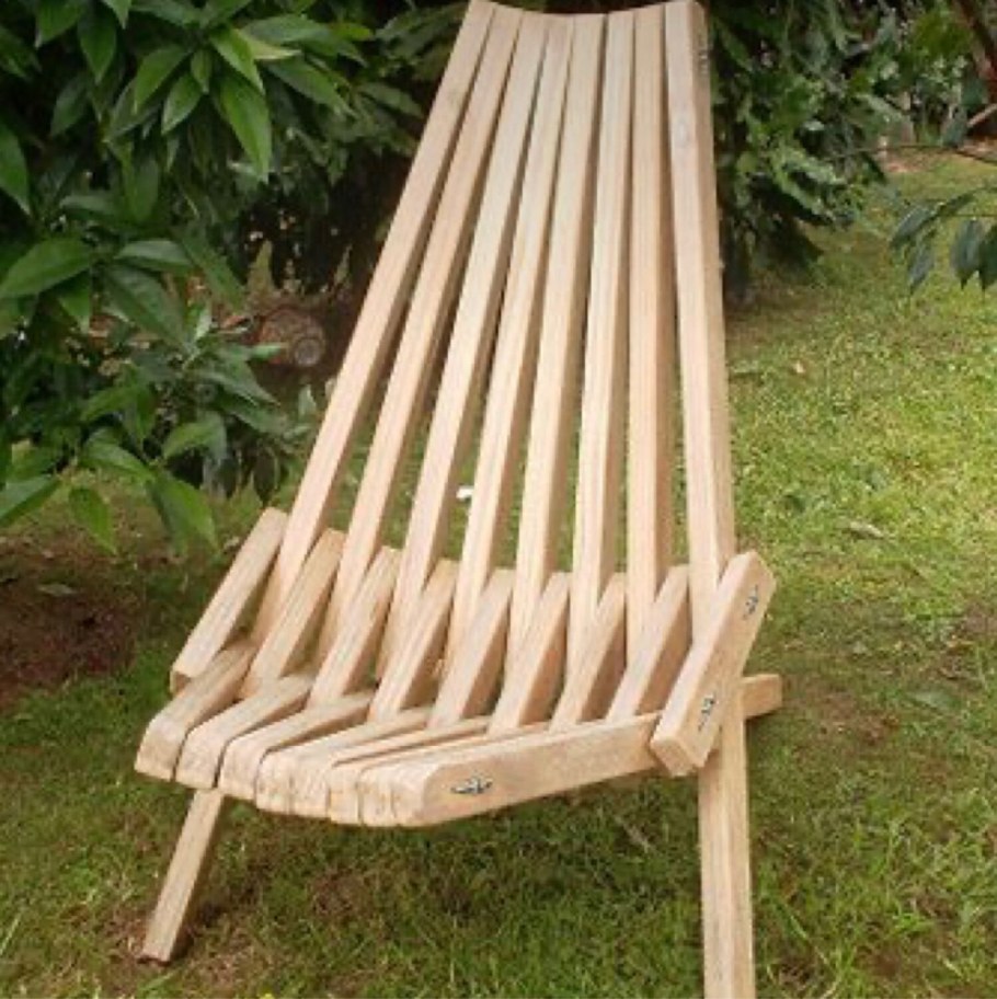 Деревянное кресло Кентукки