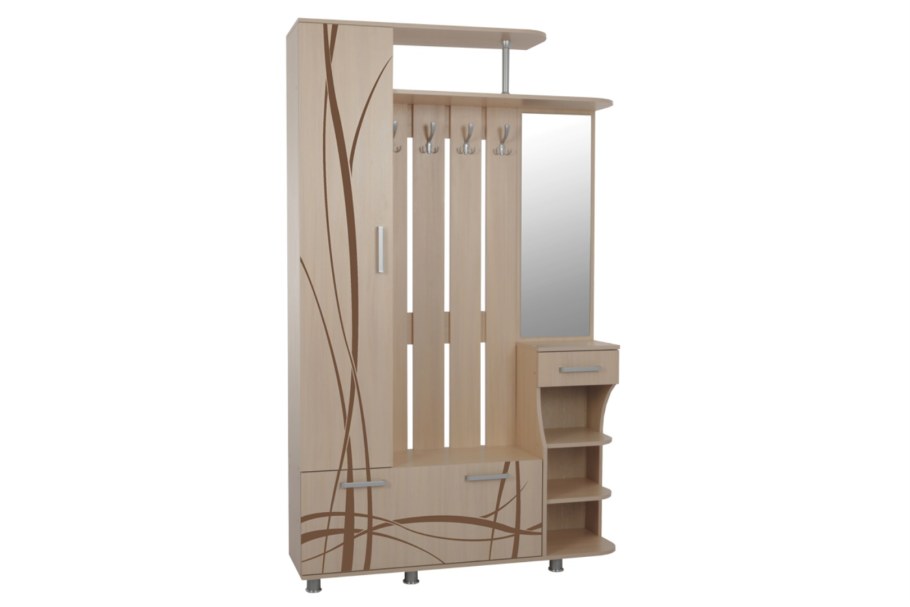 Прихожая Барселона-1 дуб Млечный