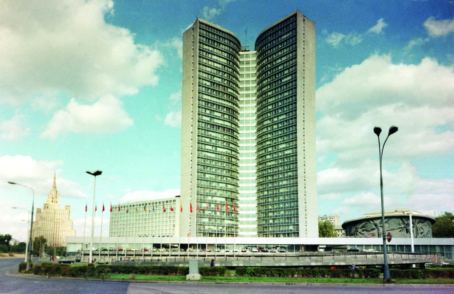 Здание СЭВ В Москве Архитектор Посохин