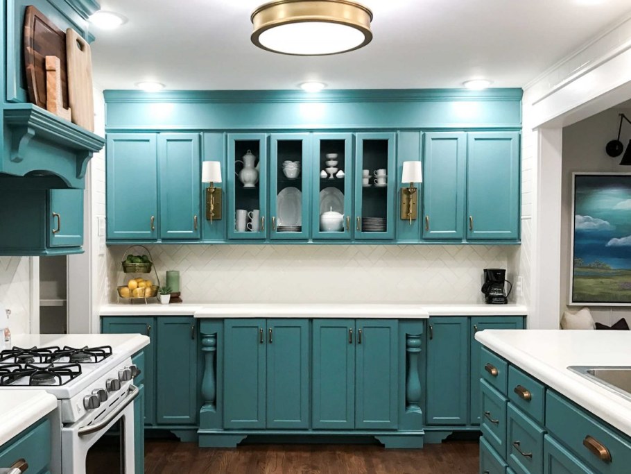 Бирюзовая кухня