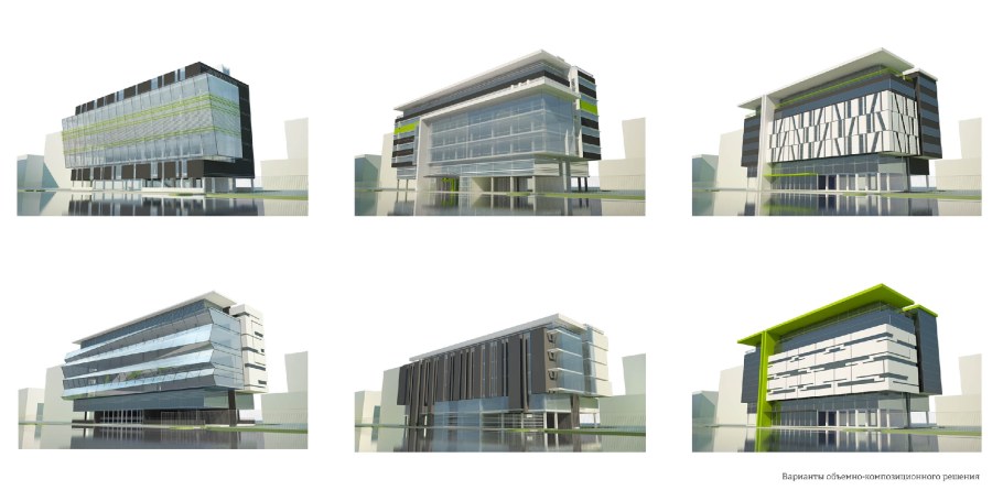 Проект здания завода