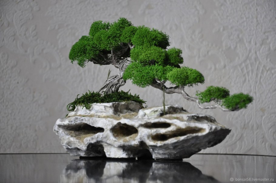 Бонсай в ландшафте