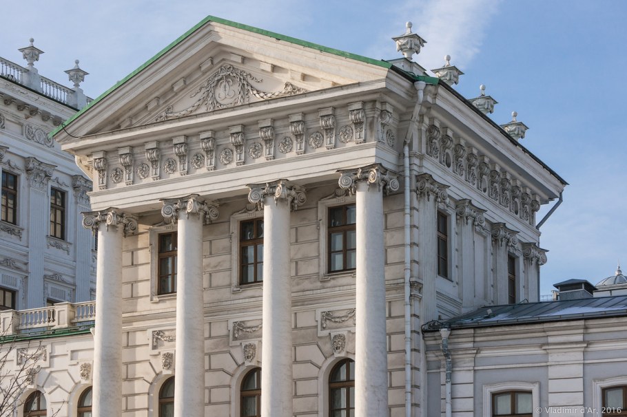 Баженов дом Пашкова классицизм