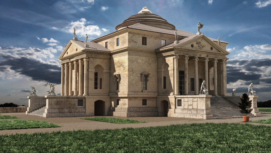 Вилла Ротонда близ Виченцы - Палладио