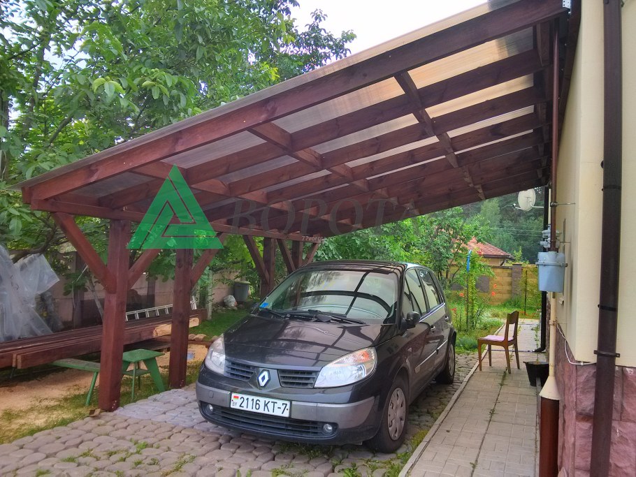 Навес для машины