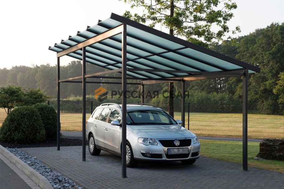 Односкатный навес 8500*6500
