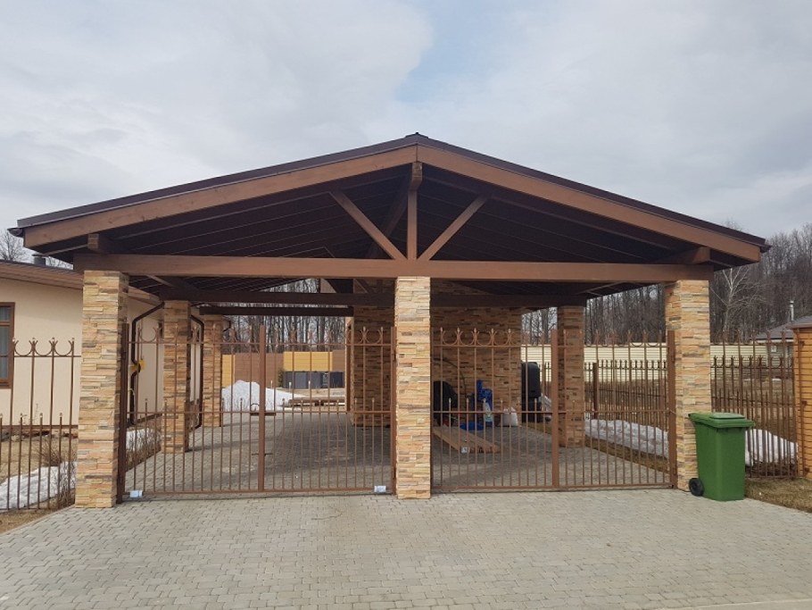 Навес для машины