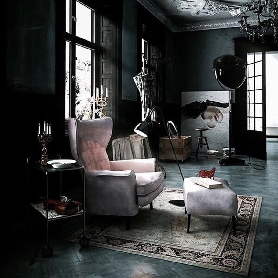 Викторианский декаданс стиль интерьер