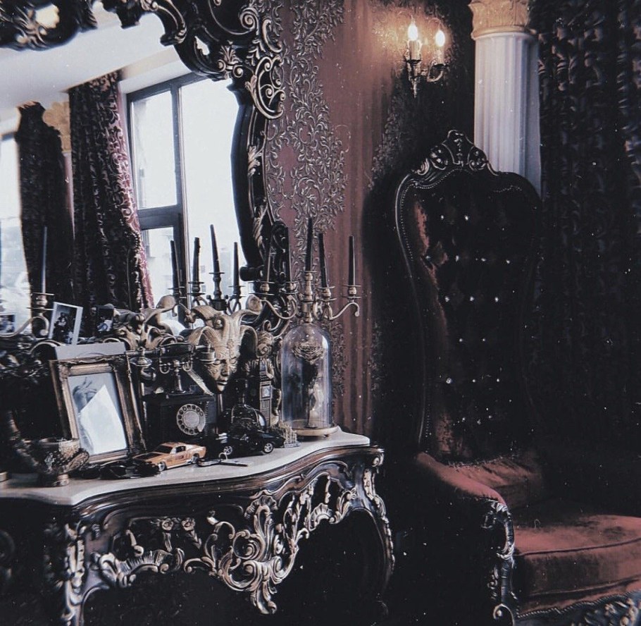 Викторианский декаданс стиль интерьер