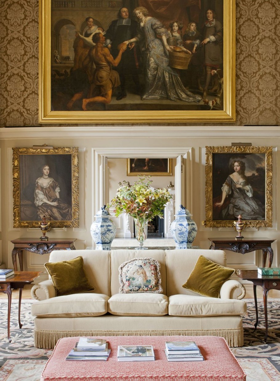 Гостиная в английском стиле