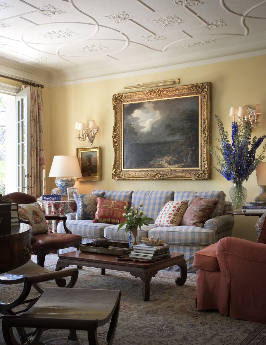 Гостиная в британском стиле