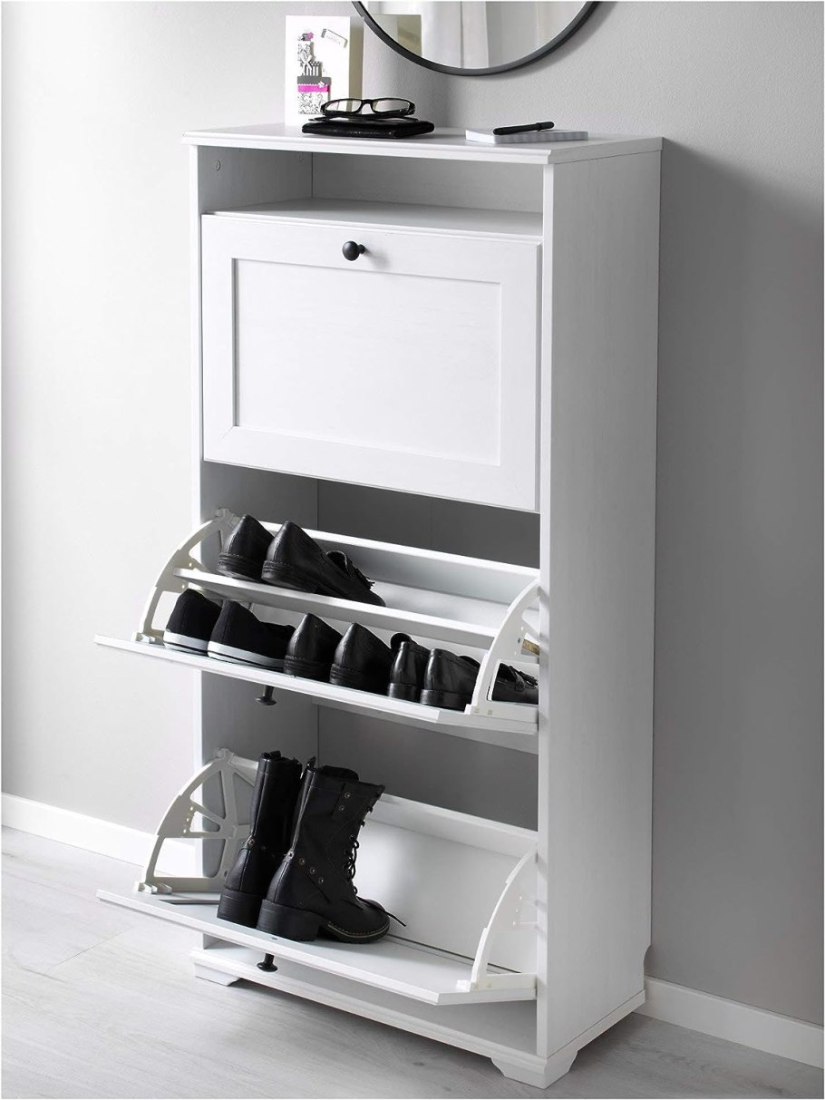 Галошница обувница ikea Brusali