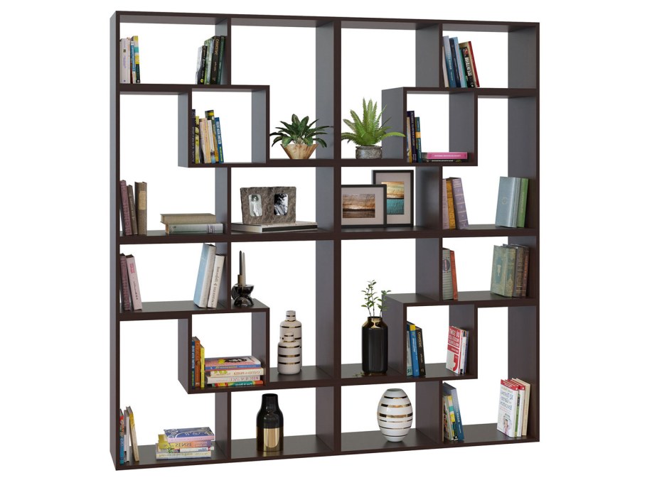 Стеллаж ПК 9 (дуб сонома/белый)