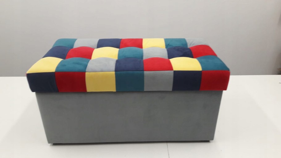 Ящик пуф для хранения игрушек