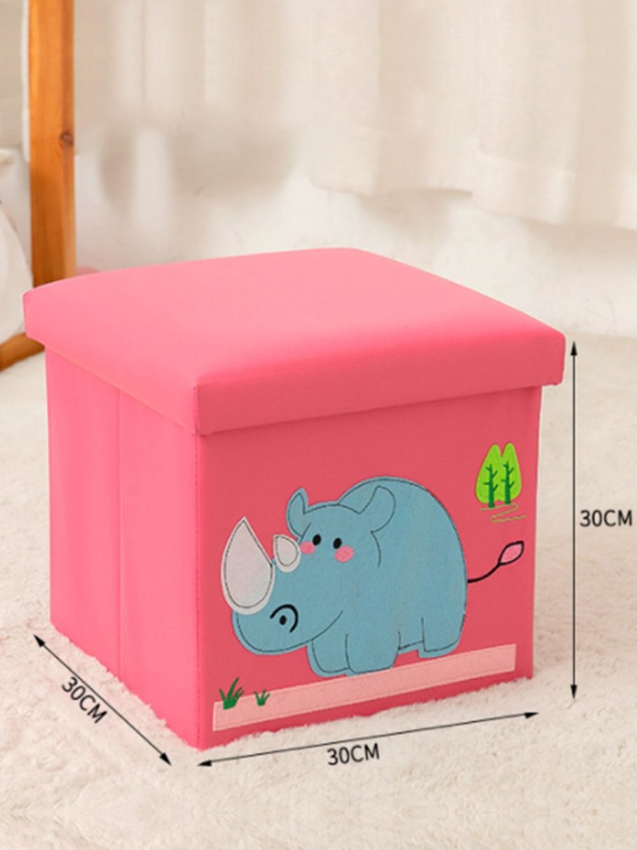 Короб для игрушек бел-зеленый