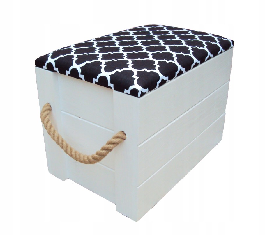 Пуфы сундук деревянный