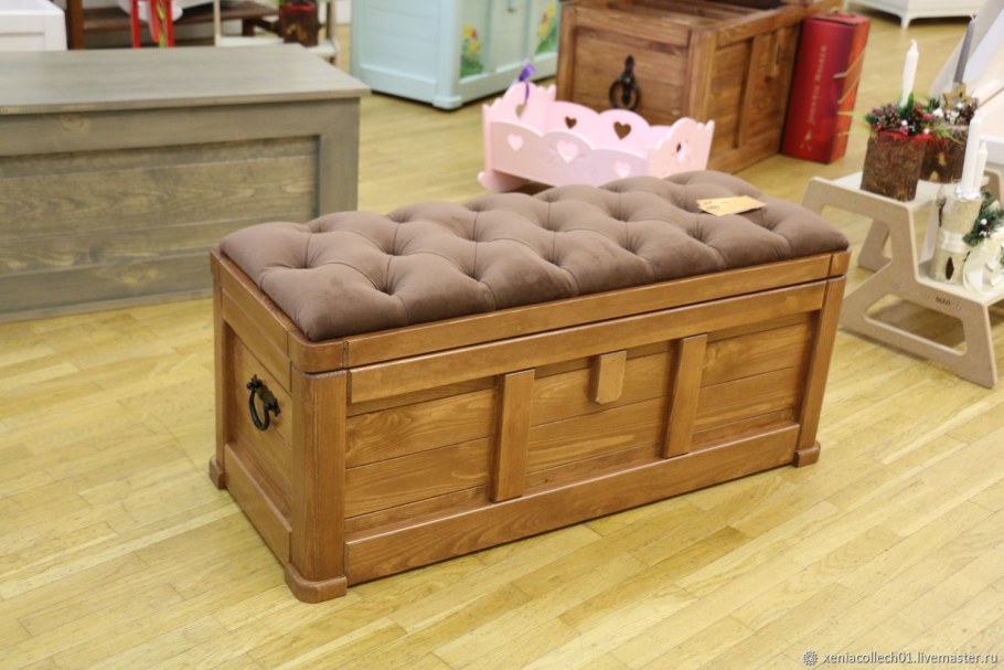 Сундук Khan пуфик лофт