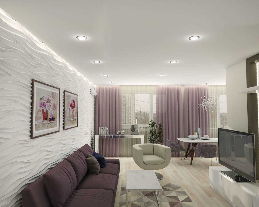 Свет в гостиной дизайн