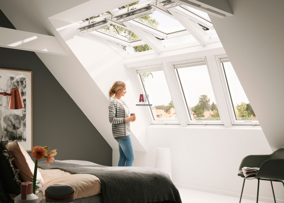 Мансардные эркер Велюкс