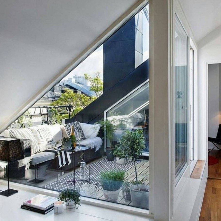 Мансардное остекление