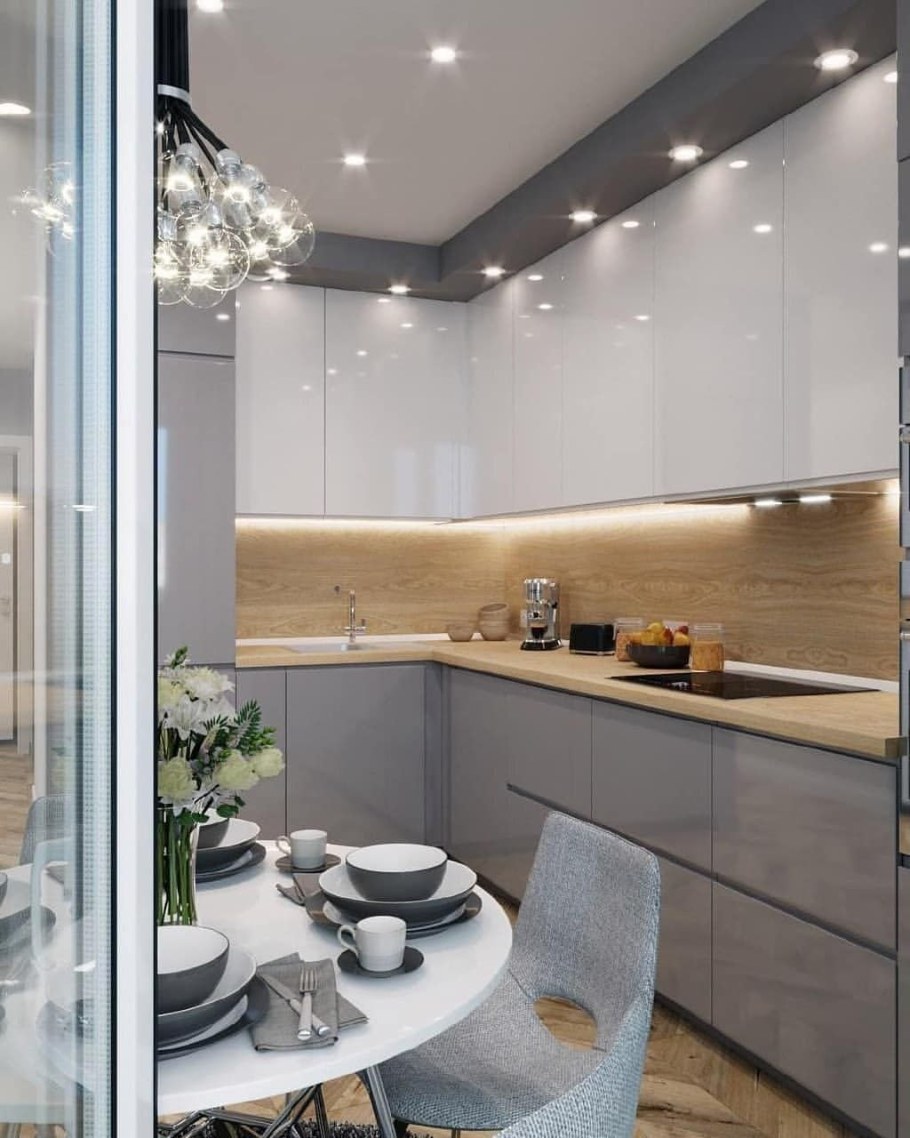 Красивые стильные кухни